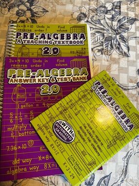 Teaching Textbooks Pre-Algebra 2.0 Complete Set – Textbook, Answer Key & CD-ROMs